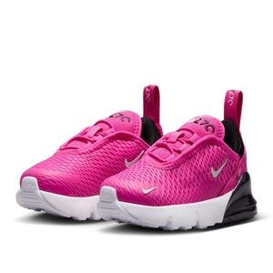 Nike Toddler New in Box Air Max 270 Laser Fuchsia/Summit White Size 8c 💖🖤